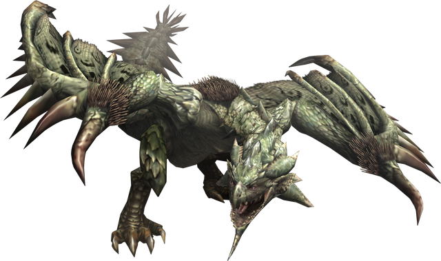 File:MHF2-Rathian Render 001.png
