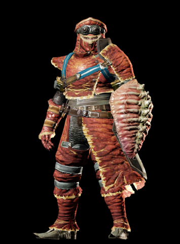 File:MHO-Red Khezu Armor (Gunner) (Male) Render 001.png