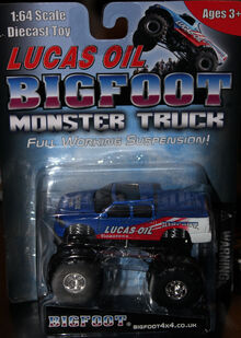 Bigfoot toy raffle prize