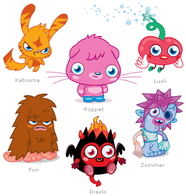 Monsters  Moshi Monsters Wiki  FANDOM powered by Wikia