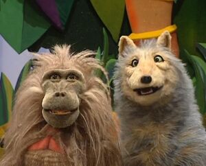 AnimalShowWolfBaboon