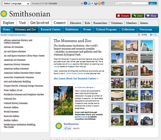 File:Smithsonian homepage.png