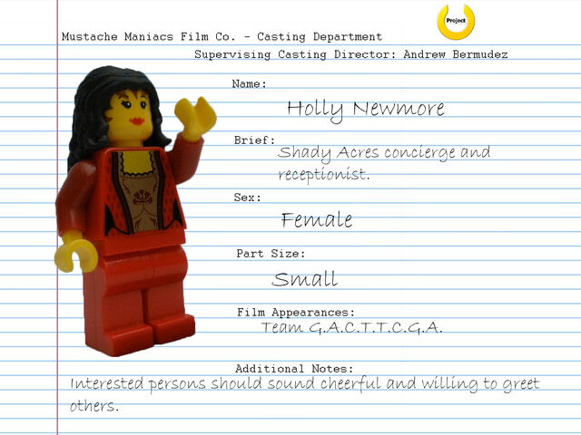 File:Audition Sheet - Holly Newmore.jpg