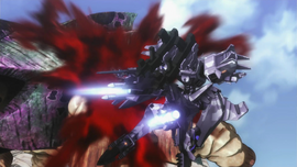 Blood spray