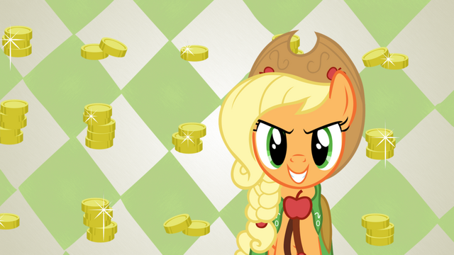 Archivo:Applejack at the gala by shelltoontv-d3g1o64.png