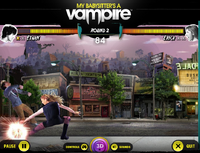 Ethan and Erica battling