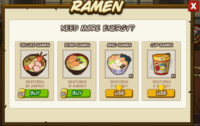 Buy ramen