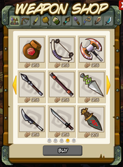 WeaponsInShop