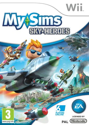 Fichier:Jaquette MySims SkyHeroes Wii.jpg