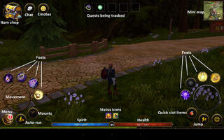 Main screen