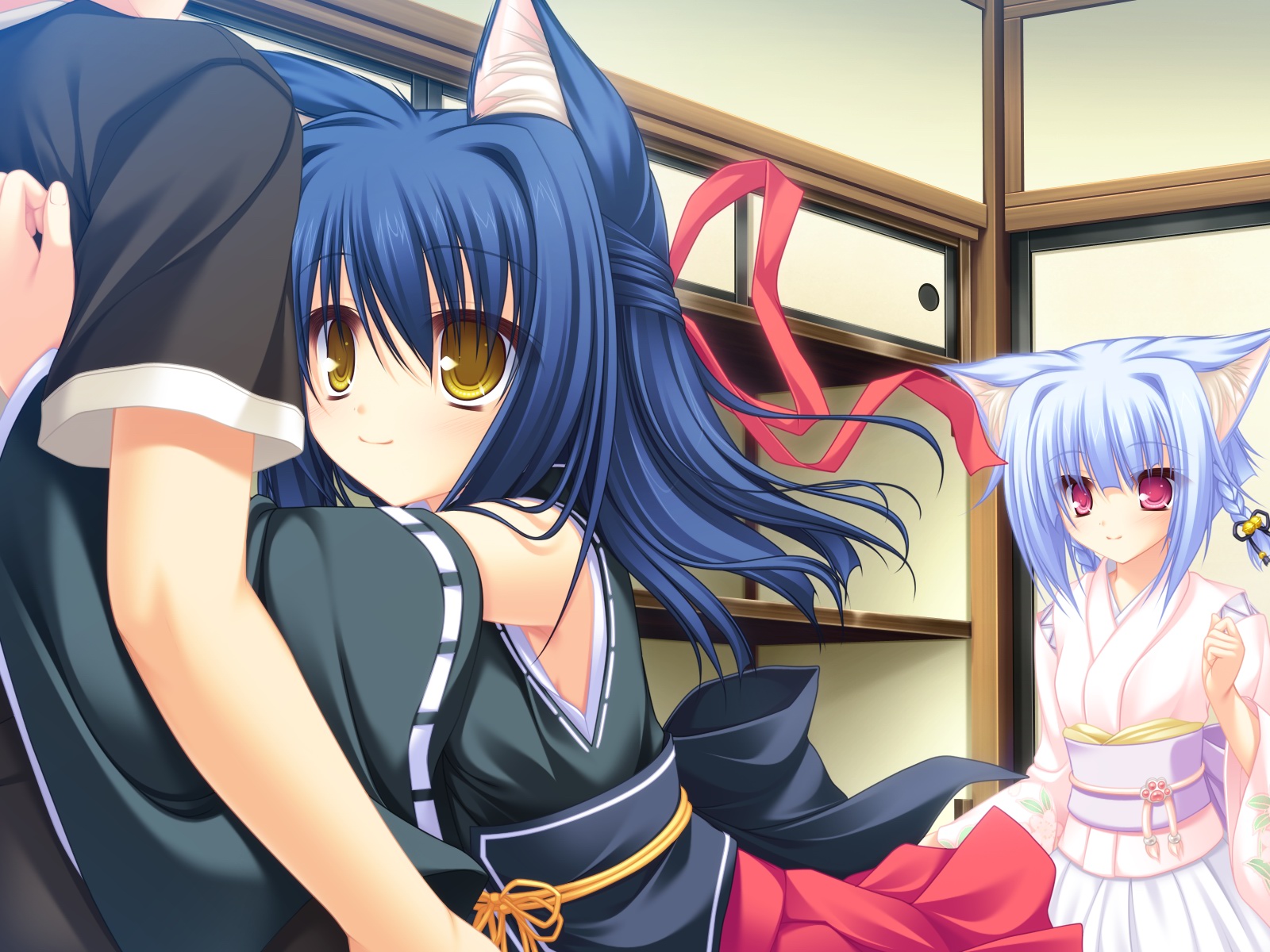 Image 77842 animal ears blue hair catgirl
