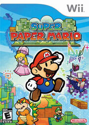 -Super Paper Mario cover