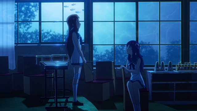 File:Manaka and Chisaki talking.png