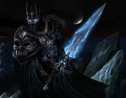 Deimos preparing an enchanted strike
