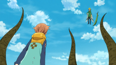 King fighting Helbram