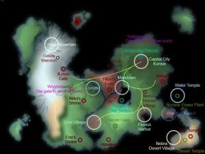 Nansei Map by LENK64