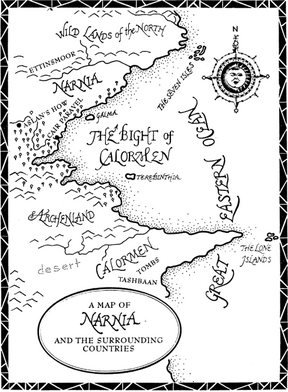 Carte du monde de Narnia
