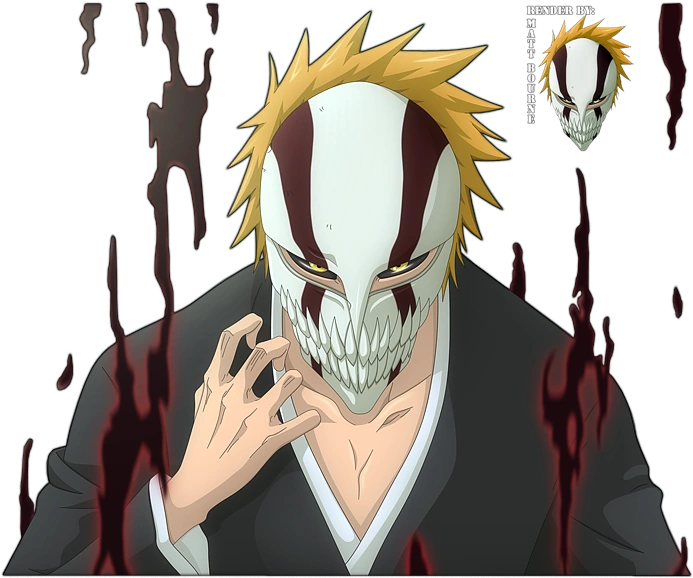 Image Ichigo Kurosaki's Fourth Hollow Mask.png Naruto and Bleach