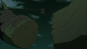 Hiruzen corta una raíz del Shinju.png