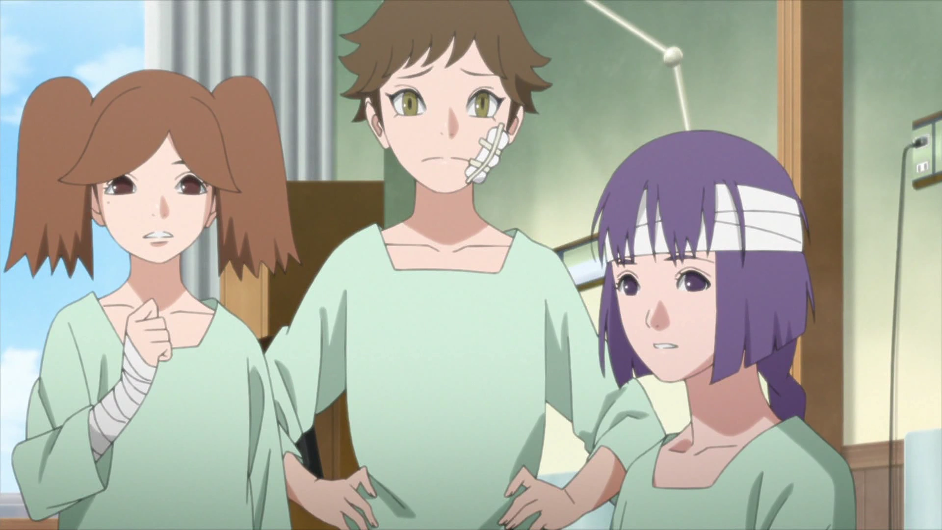 Imagem Namida, Wasabi e Sumire no hospital.png Wiki Naruto FANDOM