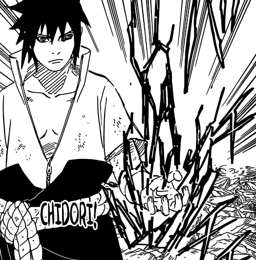 Image result for sasuke yin chidori