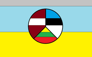 Flag of Baltic Block