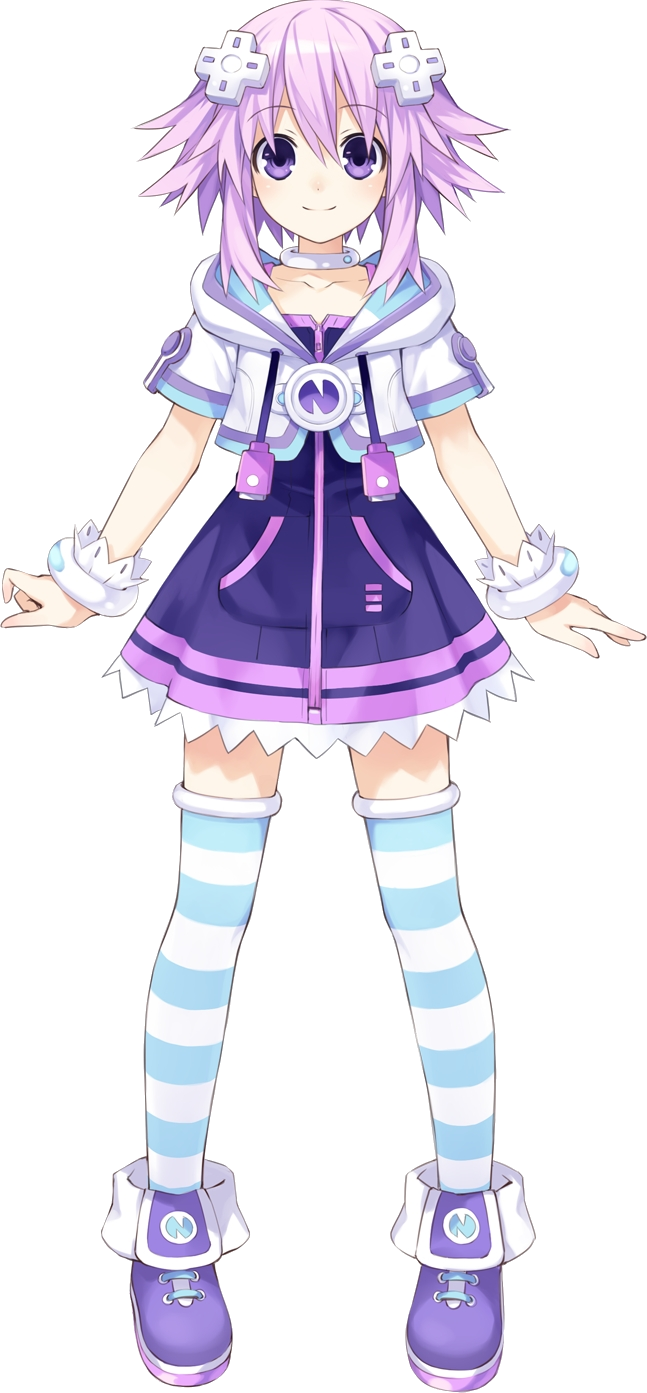 Neptune - Hyperdimension Neptunia Minecraft Skin