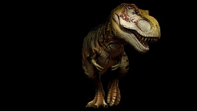 File:Harlequin Tyrannosaurus.jpg