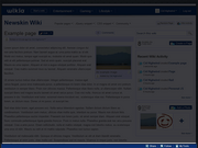 Page toolbar