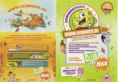 Clubnick Werbeanzeige