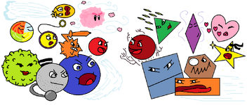 Balls VS Shapes