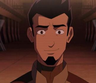 Caesar with goatee