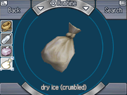 Crumbled DryIce