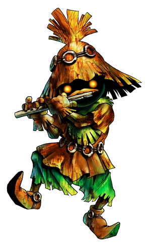 File:Skull Kid OoT Artwork.png
