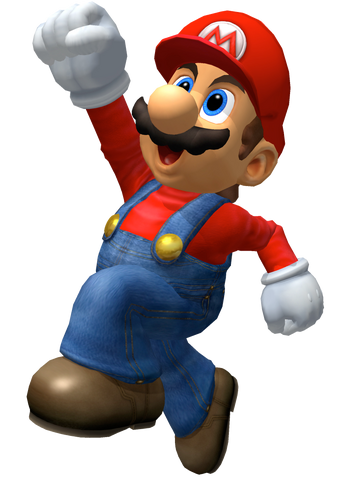 File:Mario SSBM Art.png