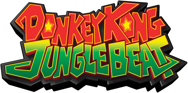 File:Donkey Kong Jungle Beat logo.png