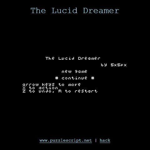 File:The Lucid Dreamer menu.png