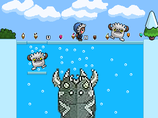 Check out Nitrome's Frostbite both one and two! #Nitrome #WinterGames #RetroGames
