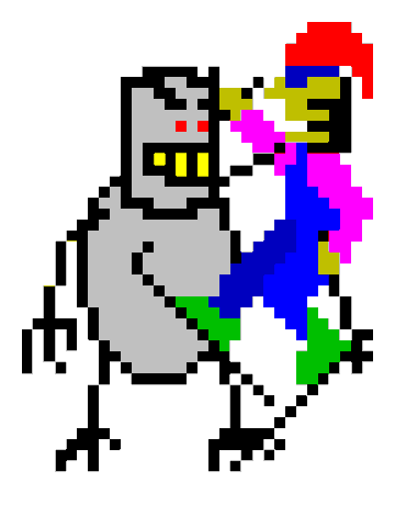 File:SkiFree Yeti.gif