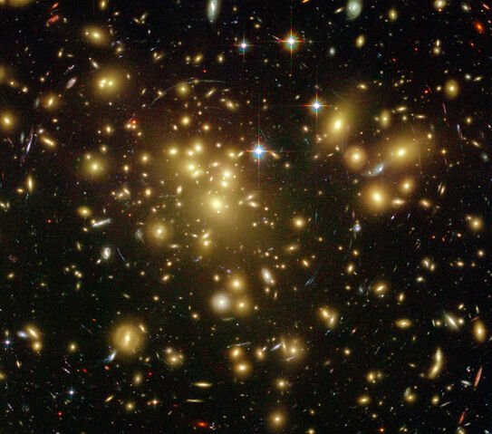 File:Galaxy Cluster Abell 1689.jpg