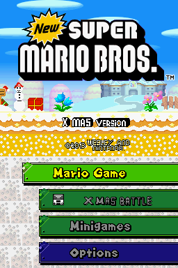 Title screen