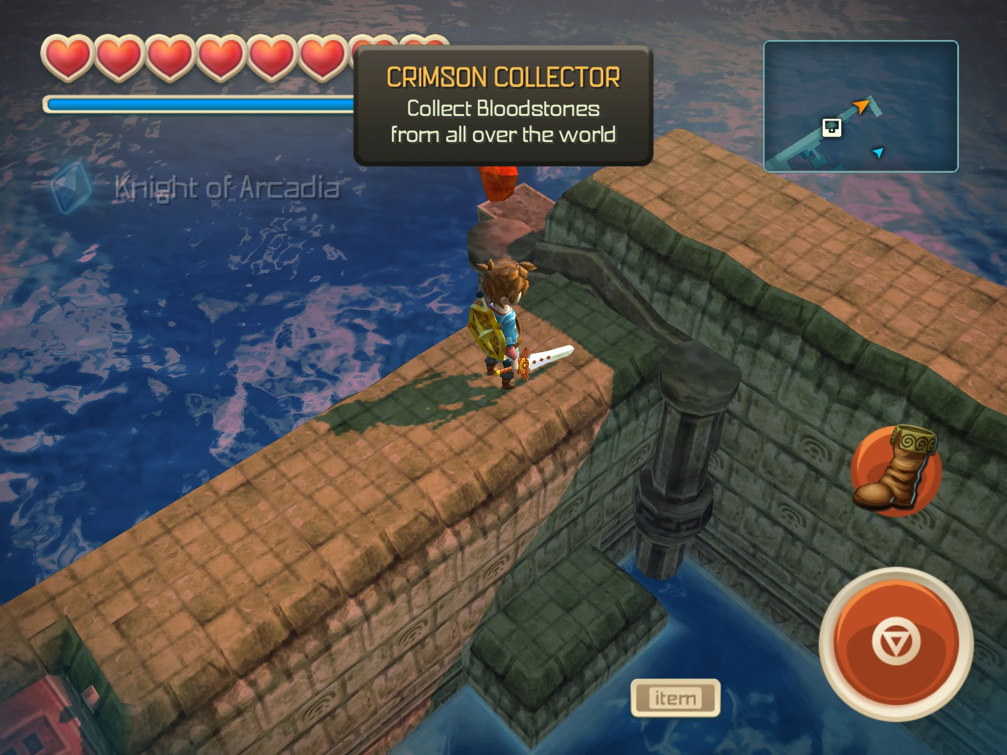 Oceanhorn как спуститься в колодец