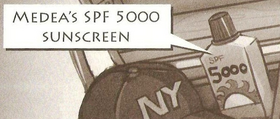 Medea's SPF 5000 Sunscreen