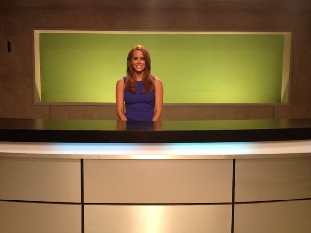 File:OHF- Michelle Celeste on-set filming her role as a reporter.jpg