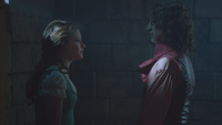 1x12 Belle Rumplestiltskin Bête blâme reproche choix décision peur lâcheté couardise amour bonheur