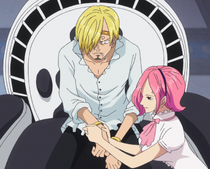 Reiju posa braçalets a en Sanji.png