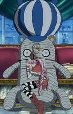 Zoro vestito da Kumacy