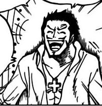 Mihawk laughs