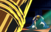 Bellamy Presents a Gold Pillar to Doflamingo.png
