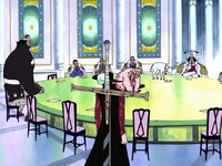 Shichibukai y Marine en Mariejois.png
